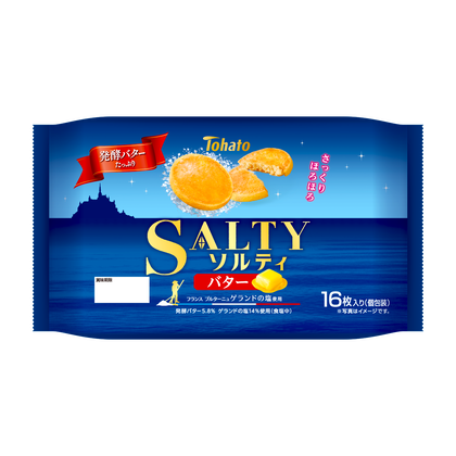 ファミリーサイズソルティ・バター 東ハト