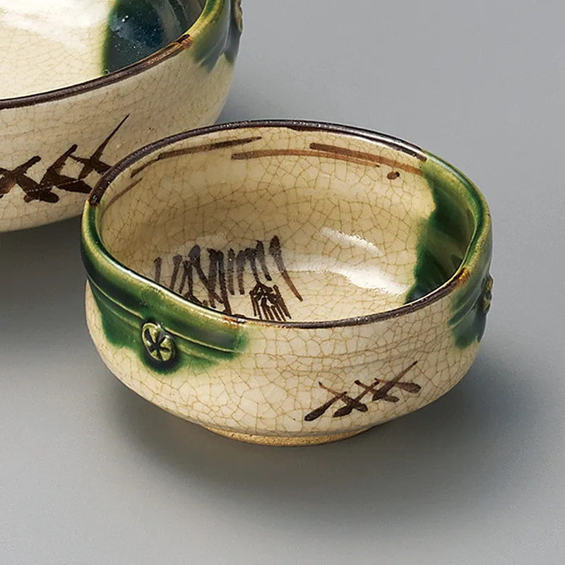 織部焼 鉢もの(ボウル・小付・珍味) の検索結果|食器通販の陶磁庵(1