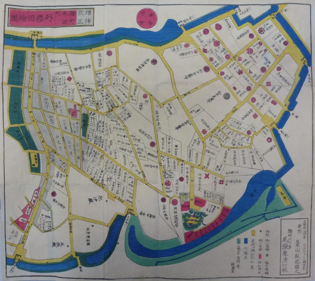 所蔵資料蔵出し「尾張屋板『江戸切絵図』」｜公益財団法人特別区協議会