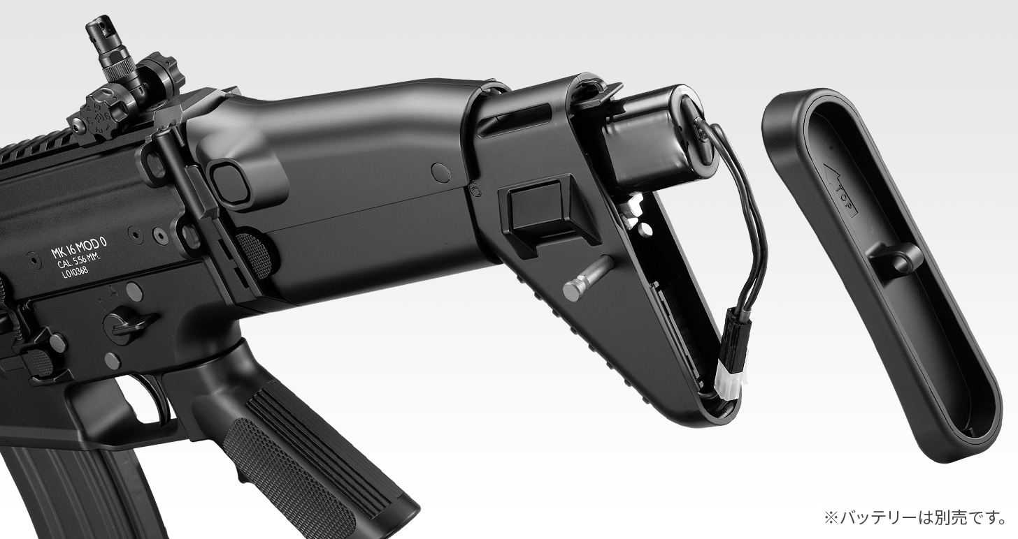 スカーL ブラック - 次世代電動ガン | 東京マルイ エアソフトガン情報