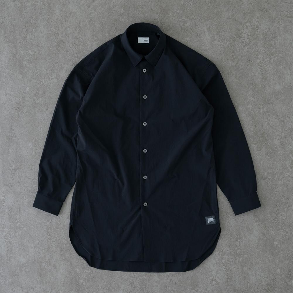 NOTO QUALITY リラックスロングシャツ＜ブラック＞(XS ブラック): 東京