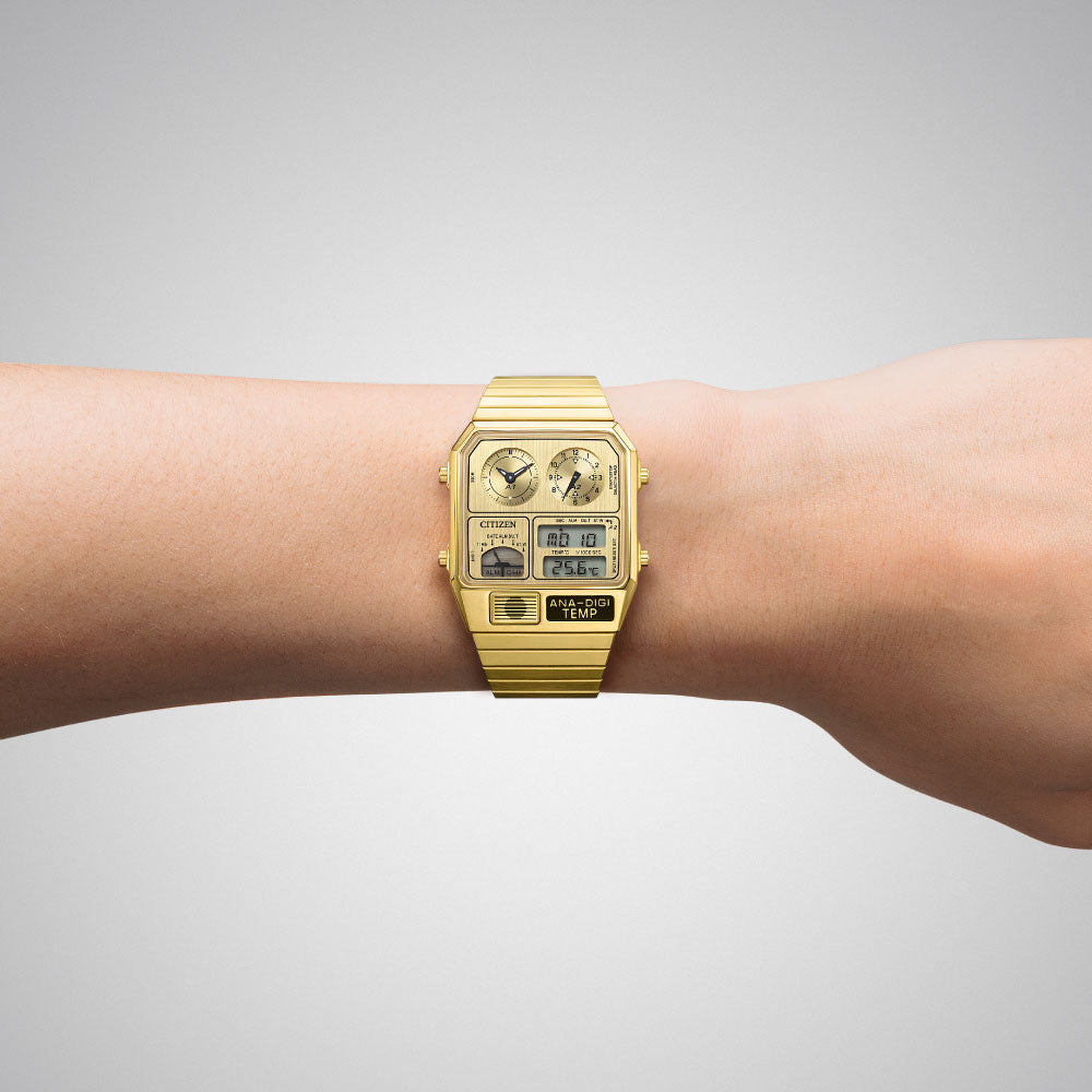 CITIZEN RECORD LABEL Metallic ANA-DIGI TEMP JG2103-56P 限定モデル