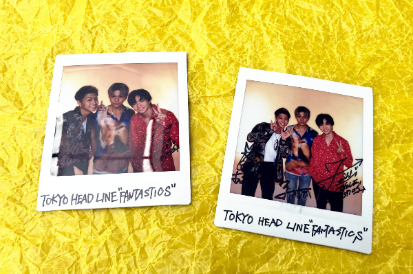 中島颯太瀬口黎弥世界FANTASTICS サインチェキ