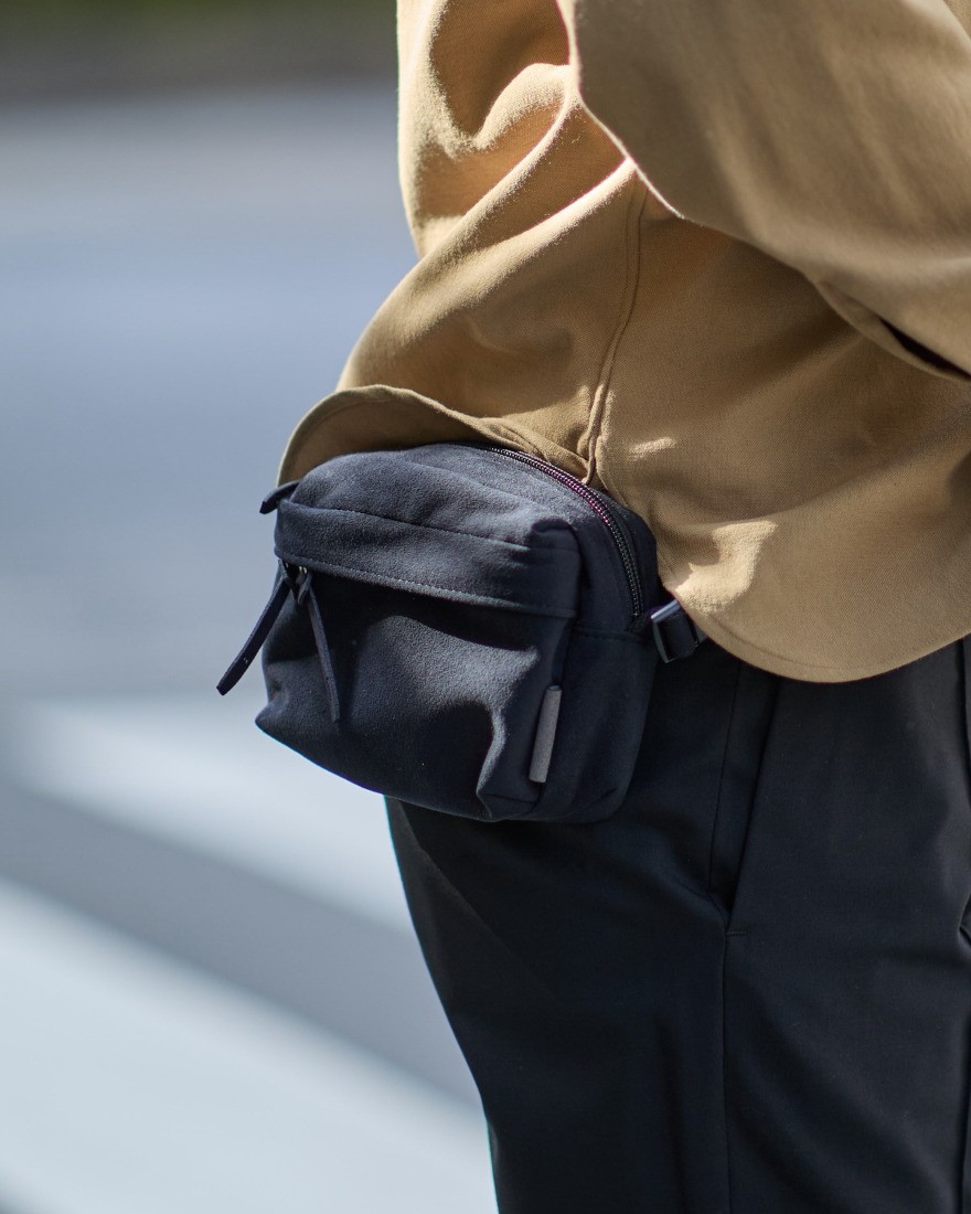 マイクロファイバースエード ウエストポーチ【LOKI/ロキ】｜zattu