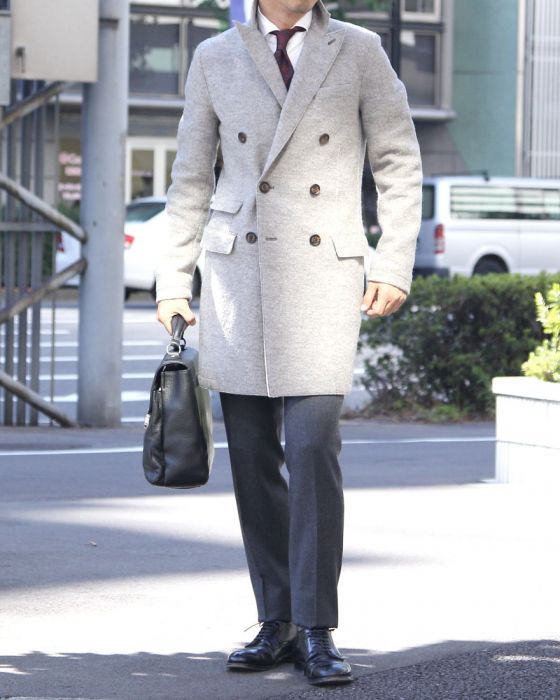 eleventy イレブンティ ウール チェスターコート