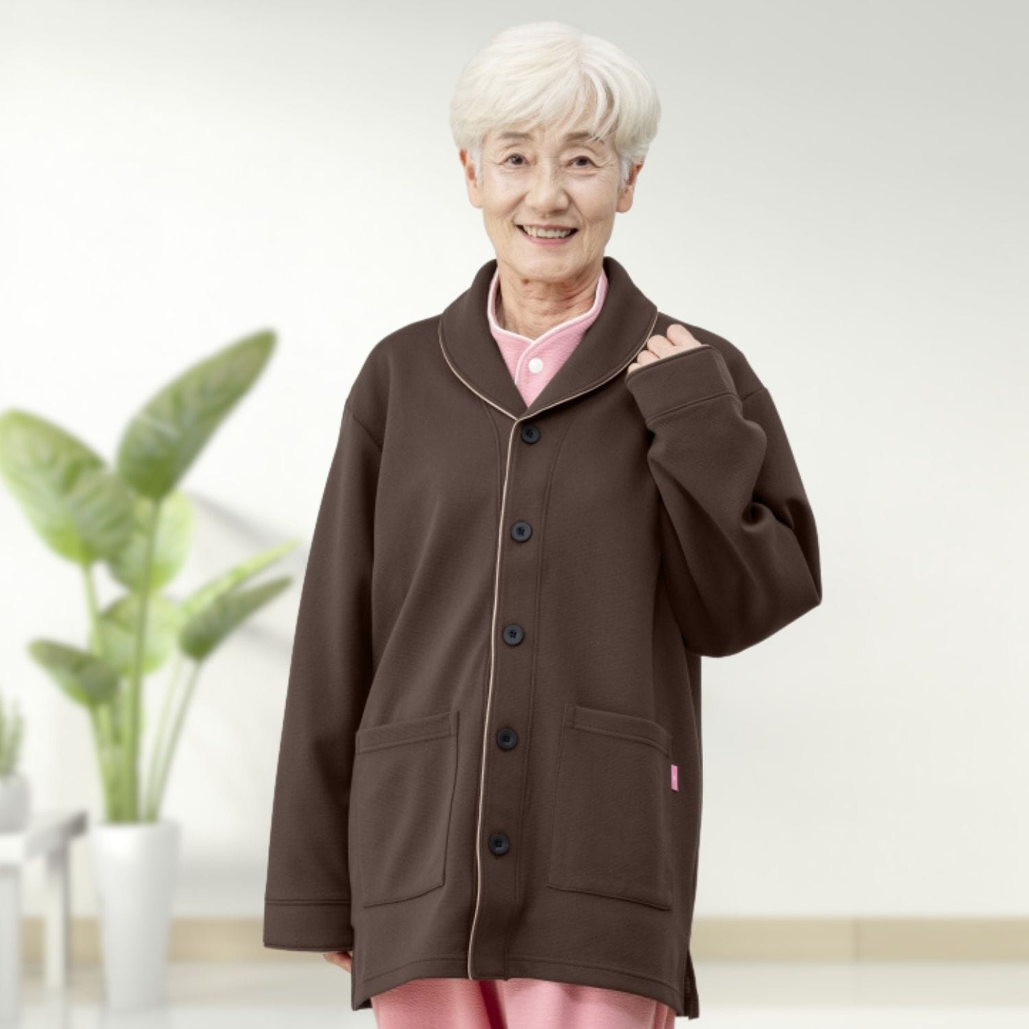 品番： CR839 】 男女兼用 ジャケット 検診 健診 人間ドック 冬用 防寒