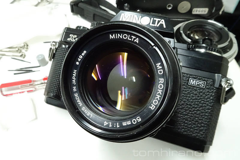 ミノルタ MD 50mm f1.4 分解掃除してみた | トム平野スタイル