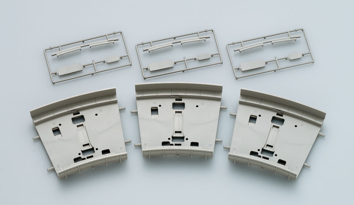 複線カーブガーダー橋C317・280-15(3枚セット)(灰)｜製品情報｜製品