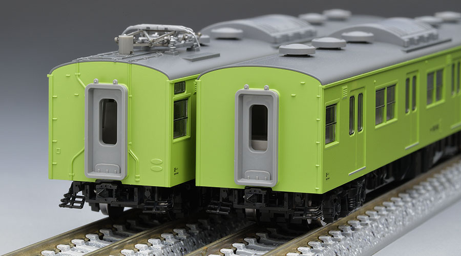 JR 103系通勤電車(JR西日本仕様・黒サッシ・ウグイス)基本セット｜製品