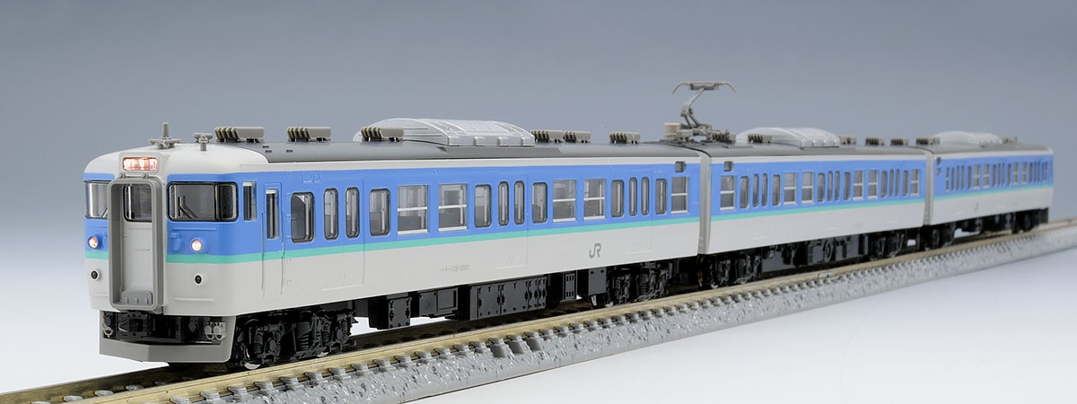 JR 115-1000系近郊電車(長野色・PS35形パンタグラフ搭載車)セット