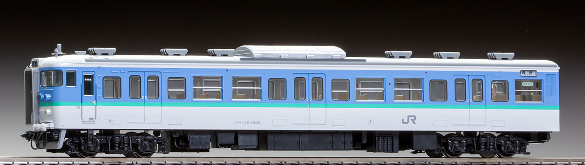 JR 115-1000系近郊電車(長野色・N編成・リニューアル車)セット ｜製品