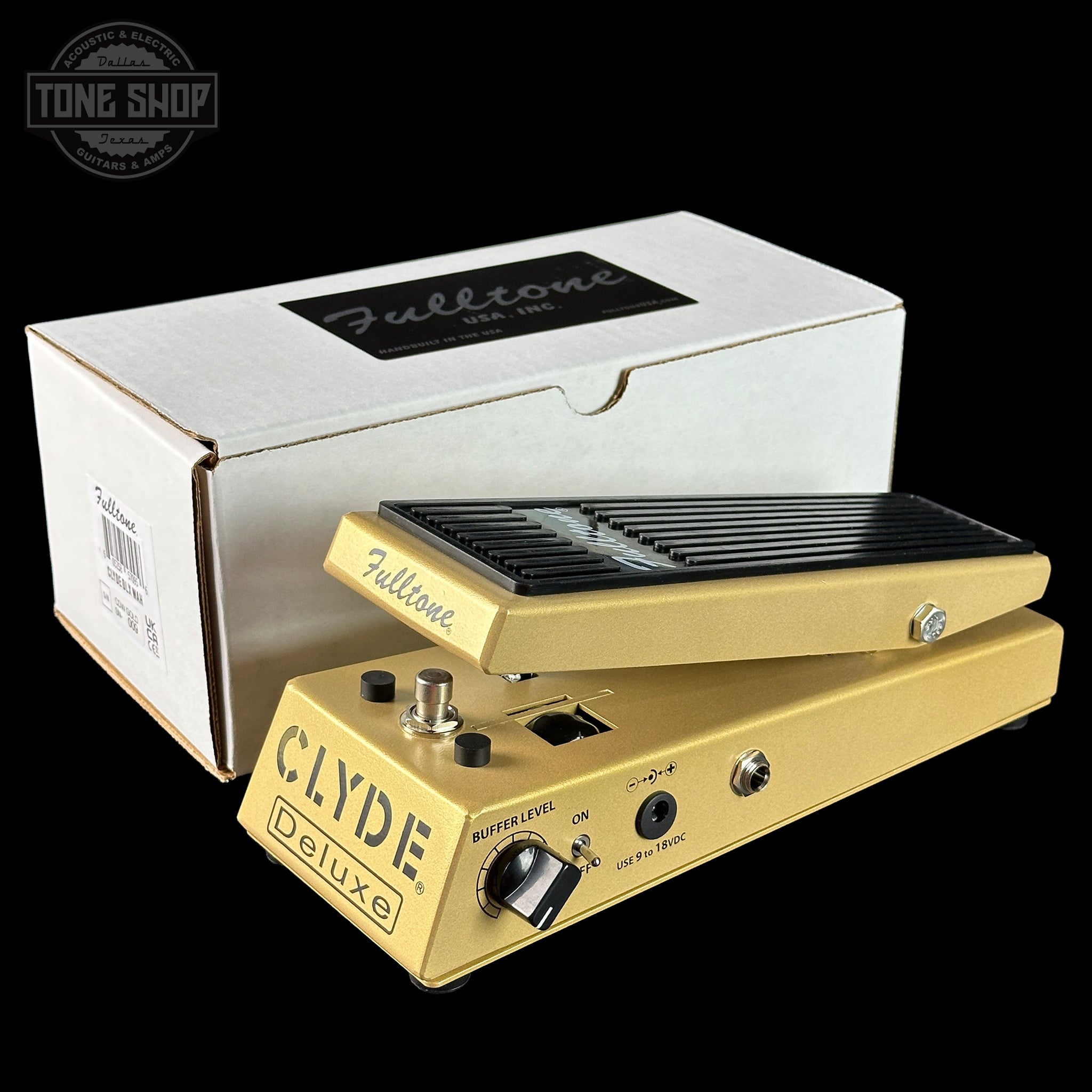 Fulltone Limited Edition Gold Clyde McCoy Wah – Tone Shop Guitars
