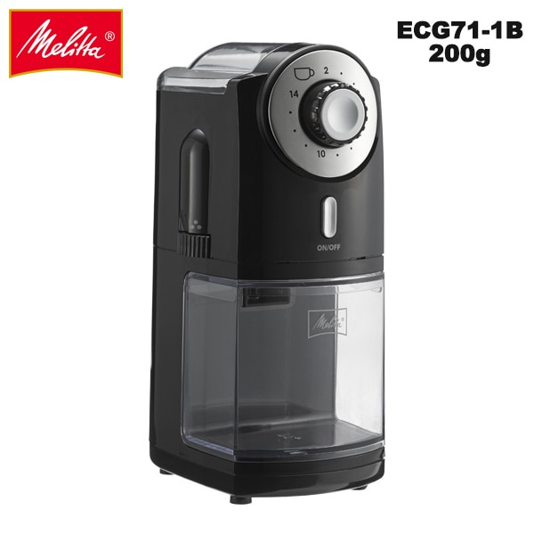 Melitta メリタ 電動コーヒーミル FCD グラインダー ブラック ECG71-1B