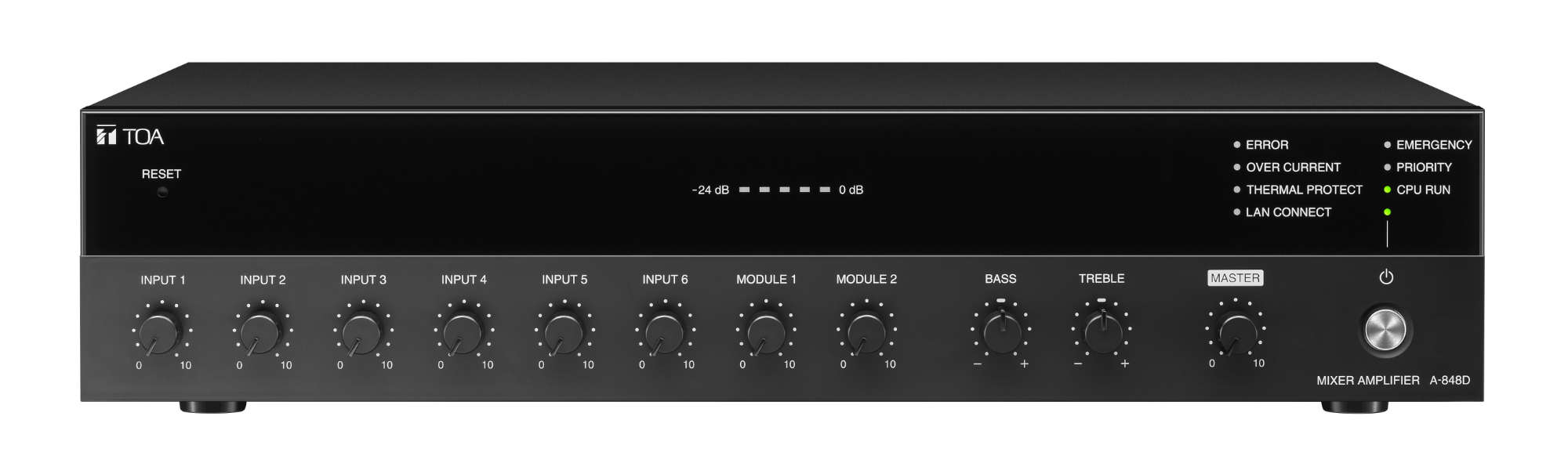 A-812D | A-800 Series Mixer Amplifiers | Products | TOA United
