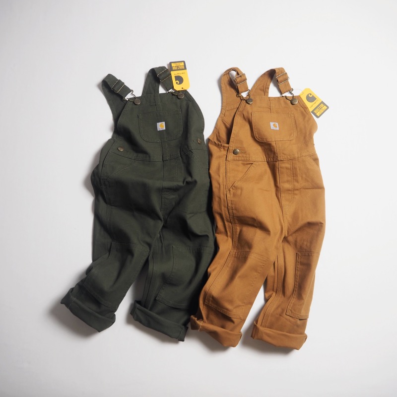 CARHARTT KIDS カーハートキッズ ブラウンダックオーバーオール CM8609