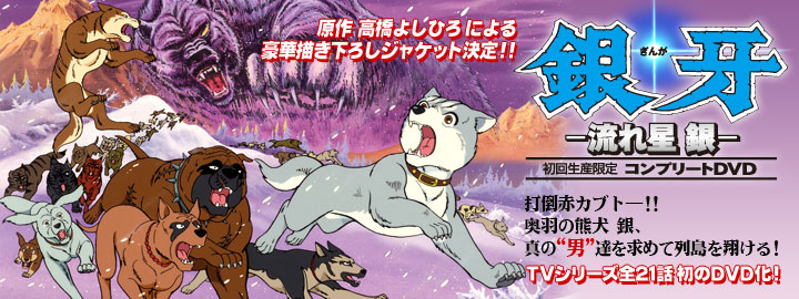 銀牙－流れ星 銀－ コンプリートDVD | 東映ビデオオフィシャルサイト