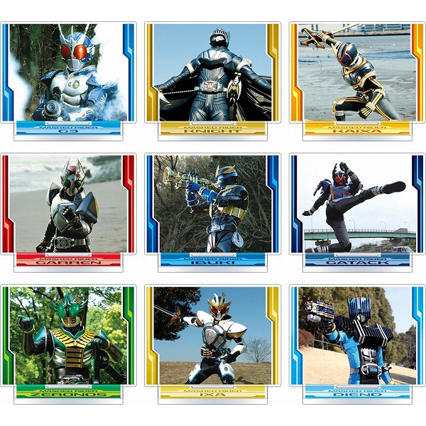 2nd KAMEN RIDER 場面写アクリルスタンドコレクション Vol.1（全9種