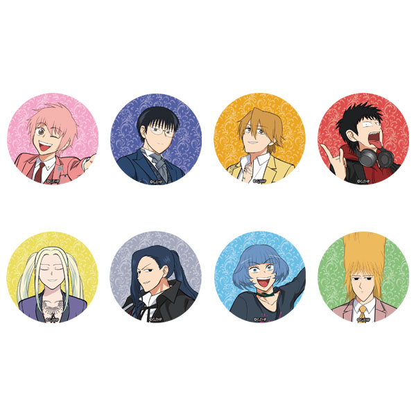 ランダムグリッター缶バッジ(全8種)【えぶホス感謝祭】【えぶりでい