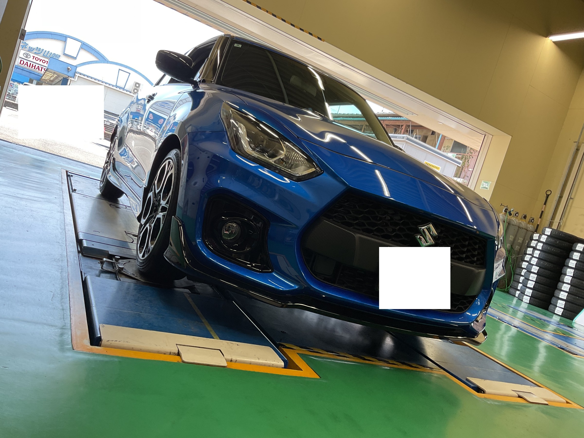 スズキ「ZC33S スイフトスポーツ」のアライメント調整をしました