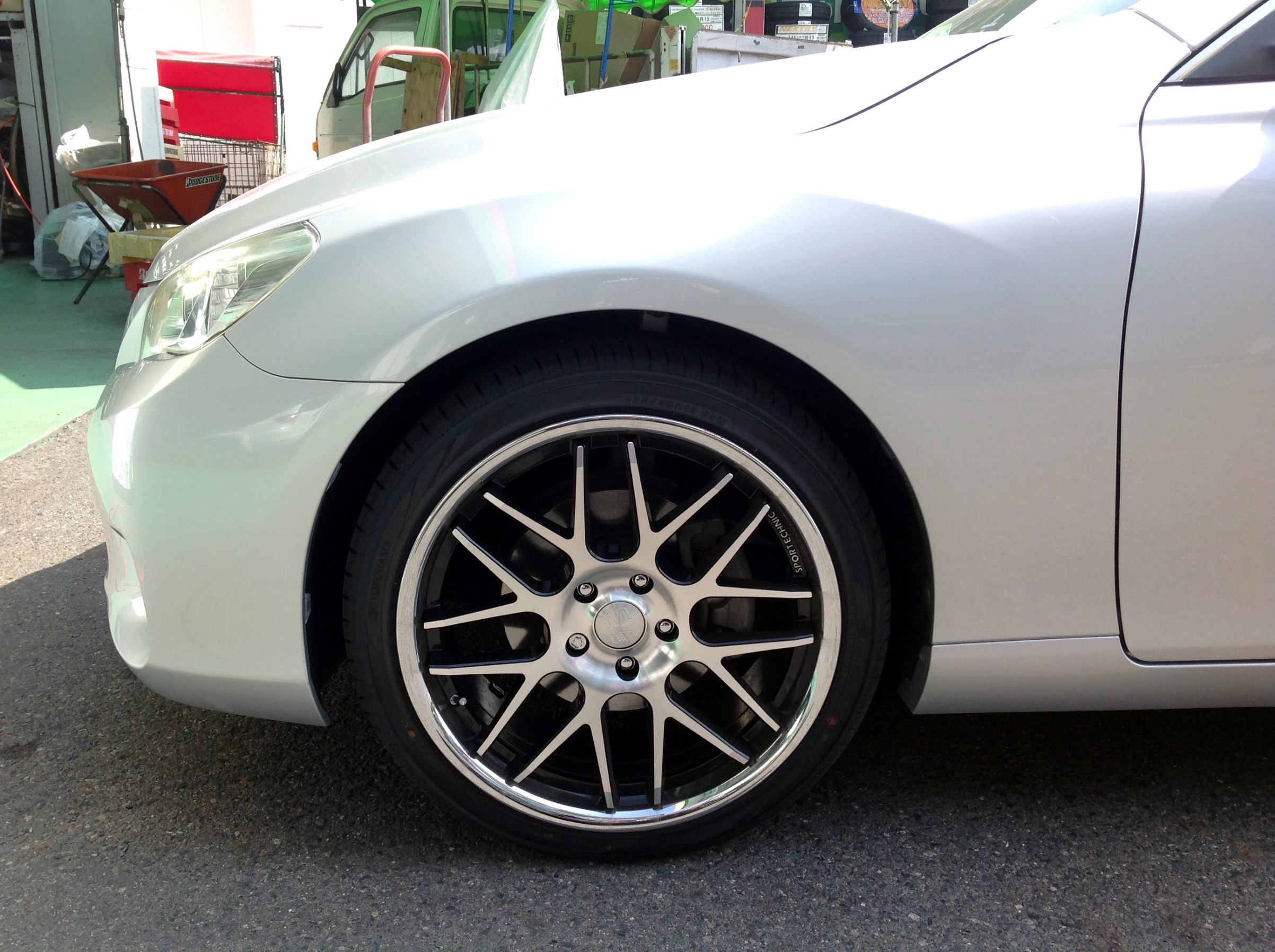 マークXの車高調取付！テインフレックスZ！ | 店舗おススメ情報