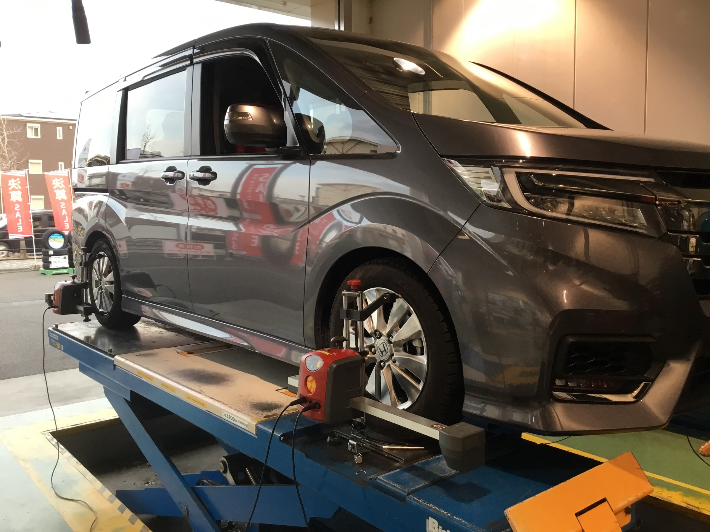 ☆ホンダ ステップワゴンスパーダ 車高調(TEIN FLEX Z)取付☆ | 店舗お