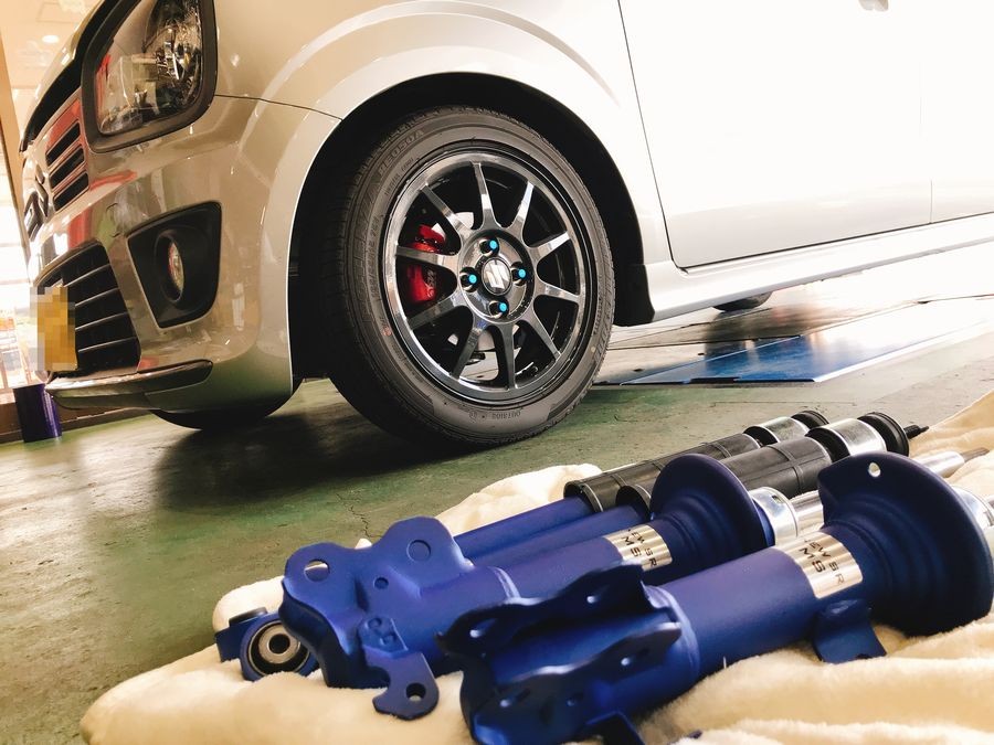 アルトワークスHA36S！カヤバショックアブソーバー装着！ | 店舗お