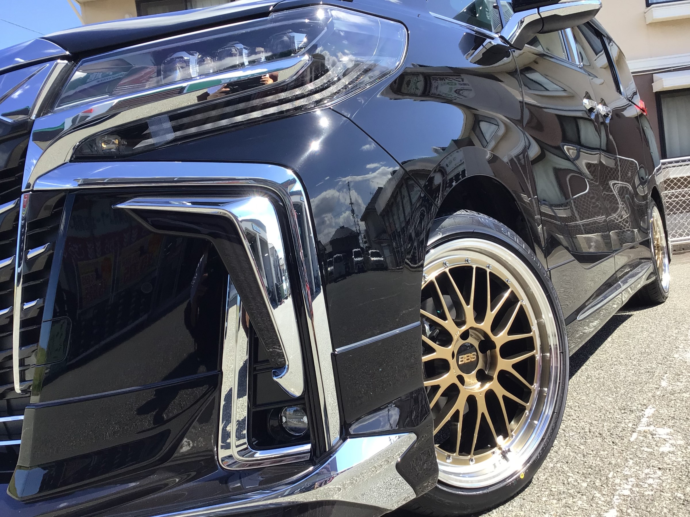 新型ヴェルファイア BBS限定20インチホイール装着!! | 店舗おススメ