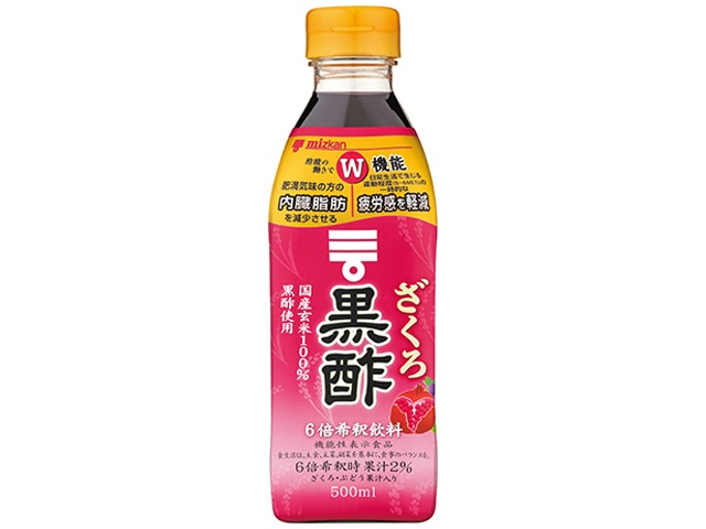 ミツカン ざくろ黒酢 500ml (4902106797876) の仕入れ・箱買いなら激安