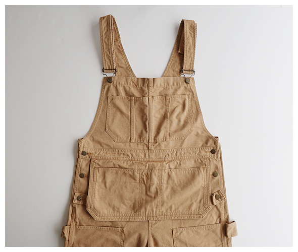 South2 West8 - Overalls - 11.5oz Cotton Canvas - CHESTNUT サウス2