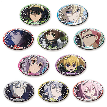 終わりのセラフ トレーディング缶バッジ｜商品情報｜タカラトミーアーツ