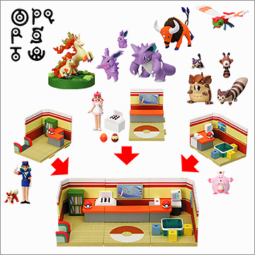 ぜんこくばん 立体ポケモン図鑑第6集｜商品情報｜タカラトミーアーツ