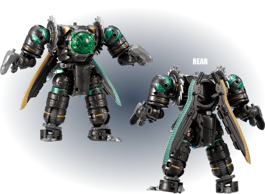 ダイアクロン ワルダレギオン <リッパー> DA-87 ワルダレギオン<リッパー/ダークカソードタイプ>｜プロダクト