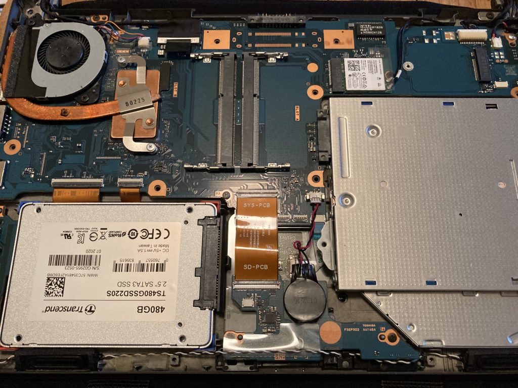 東芝 dynabook RX73/TRE SSD換装 | TakTools