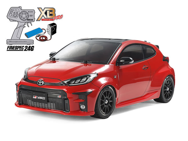 タミヤ XBシリーズ 1/10RC XB トヨタ GR ヤリス (M-05シャーシ) レッド