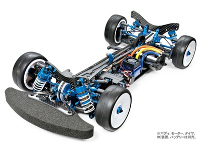 タミヤ 1/10RCカー グループCカーシャーシ レストア済み タミヤ 1/10RC