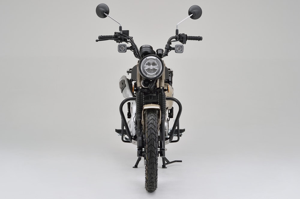 CT125 ハンターカブ用パイプエンジンガードに新色のブラックが登場