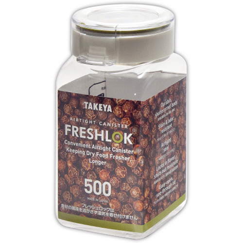 たのめーる】タケヤ化学工業 TAKEYA フレッシュロック 角型 500mL 1個