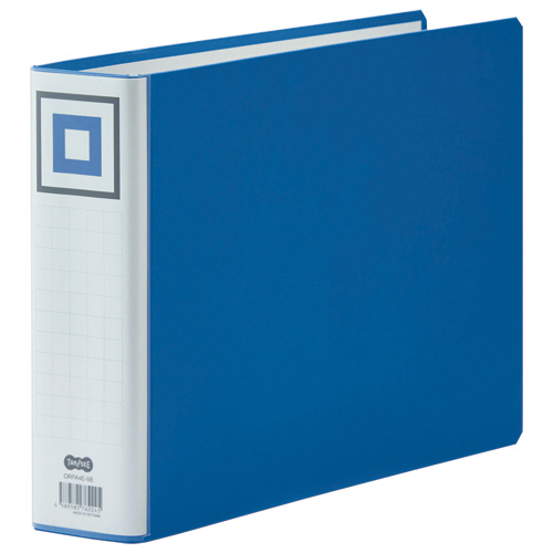 たのめーる】TANOSEE 両開きパイプ式ファイルV A4ヨコ 500枚収容 50mm