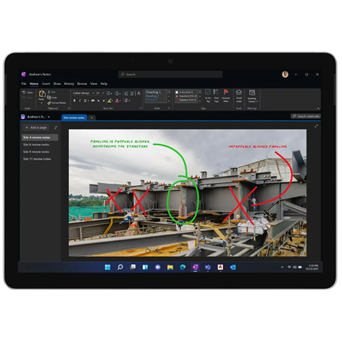 たのめーる】マイクロソフト Surface Go 4 10.5型 N200 8GB 64GB(UFS