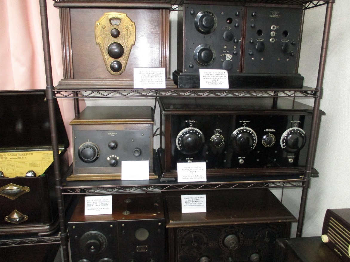 大正時代の真空管ラジオ｜古典音響機器ギャラリー｜株式会社ティ