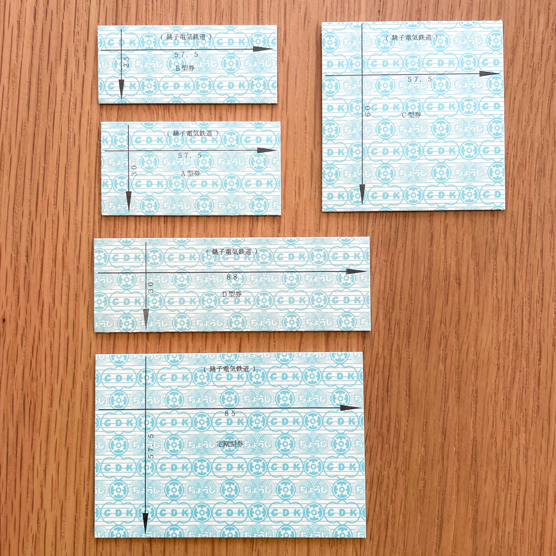 鉄道きっぷのサイズのお話～エドモンソン券から硬券・マルス券へ進化