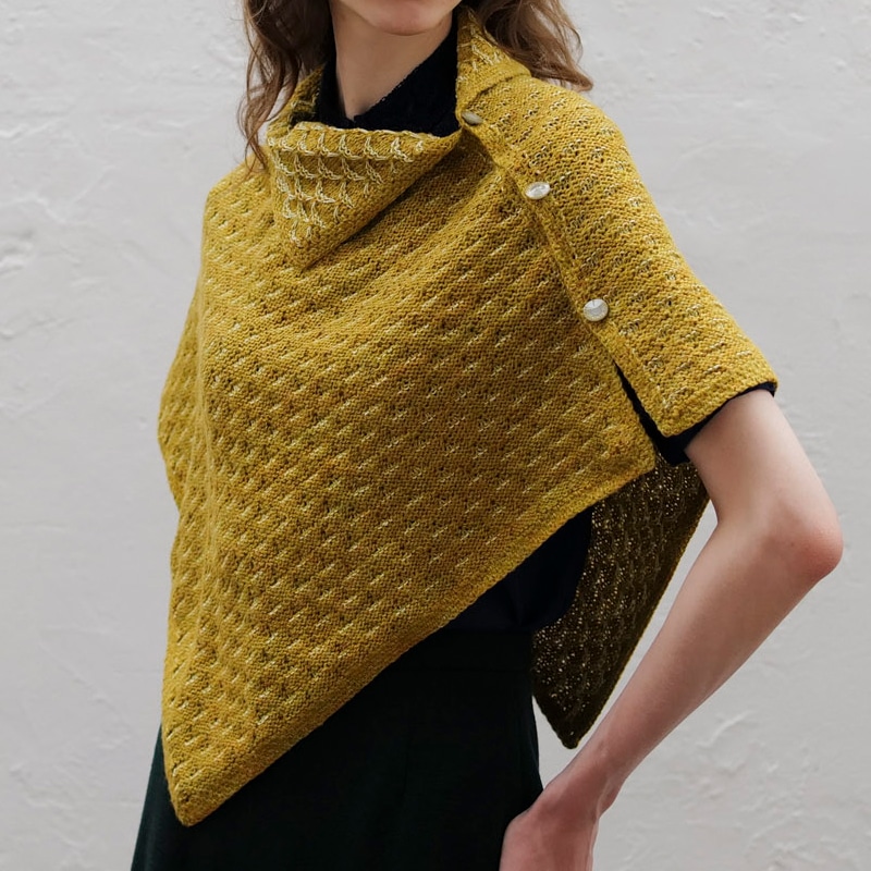 レシピ〉リバーシブルポンチョ: レシピ｜手づくりタウン by 日本ヴォーグ社