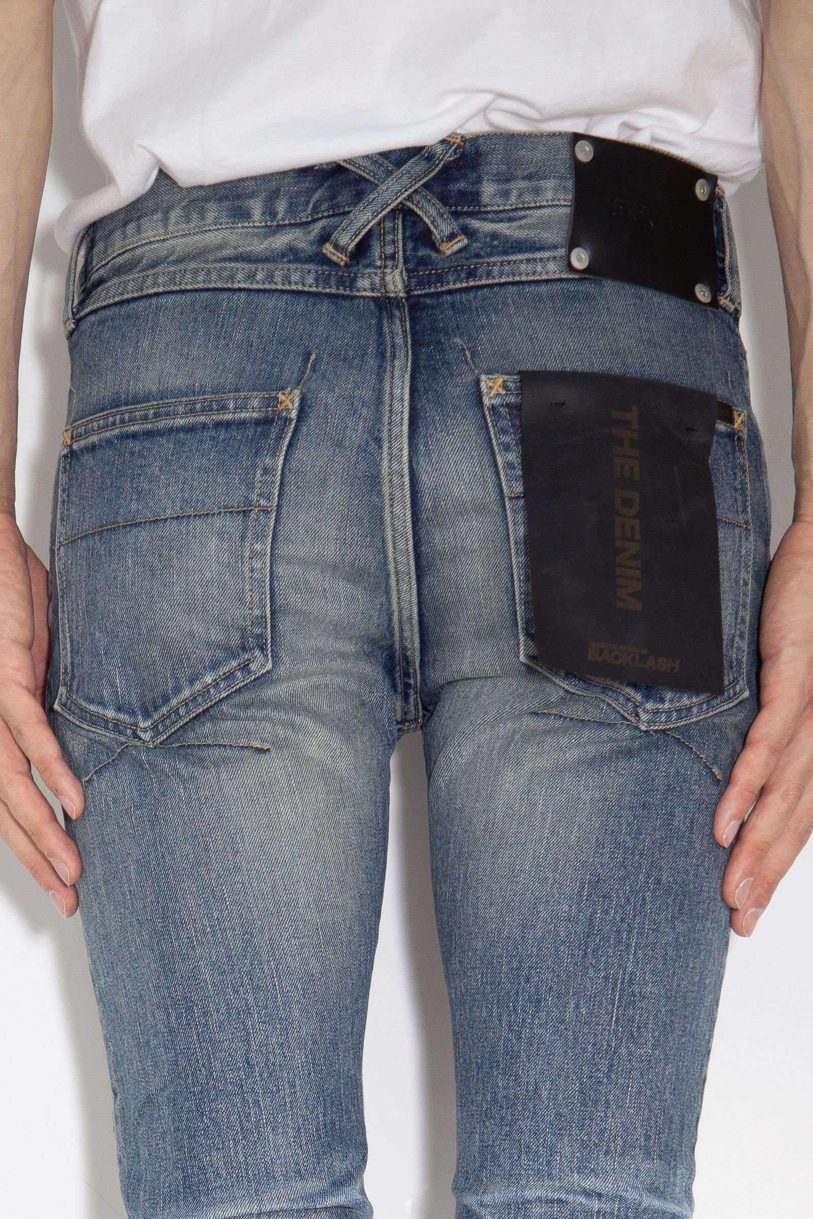 ISAMU KATAYAMA BACKLASH - THE DENIM STRETCH SELVEDGE DENIM SKINNY