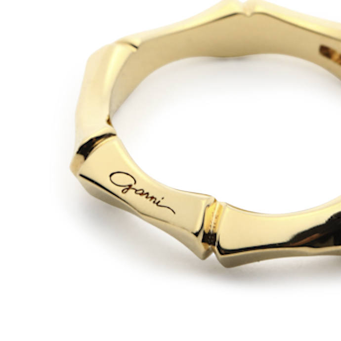 GARNI - Crockery Bamboo Pierce - L / ゴールド | Tempt