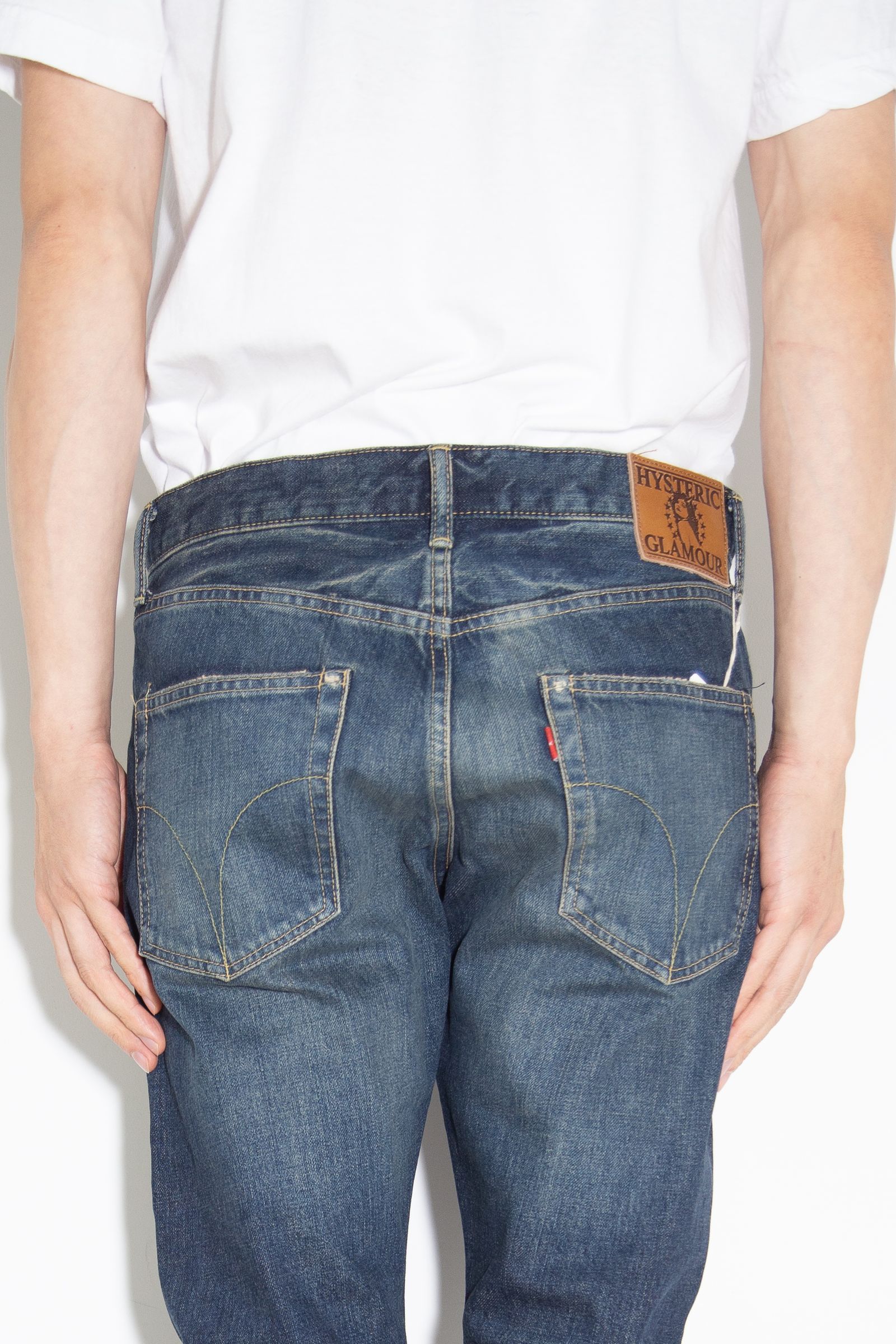 HYSTERIC GLAMOUR - 【人気定番商品】 RW CLASH加工 スリムストレート