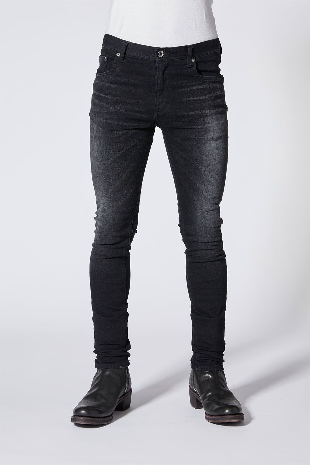 ISAMU KATAYAMA BACKLASH - FIXERコラボ ストレッチブラックデニム