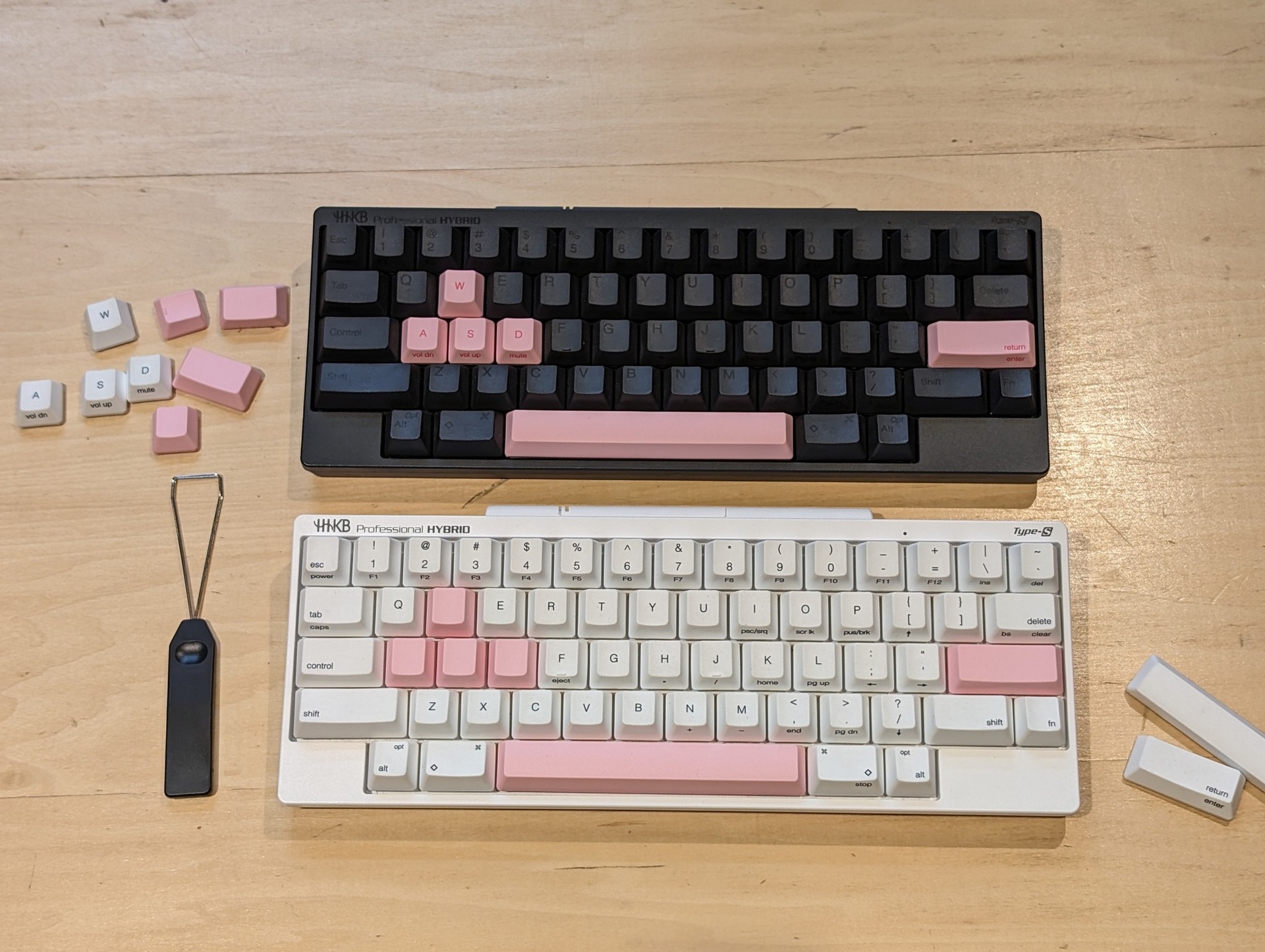 HHKBに桜色のカラーキートップ、数量限定で発売「日本の魅力を世界へ