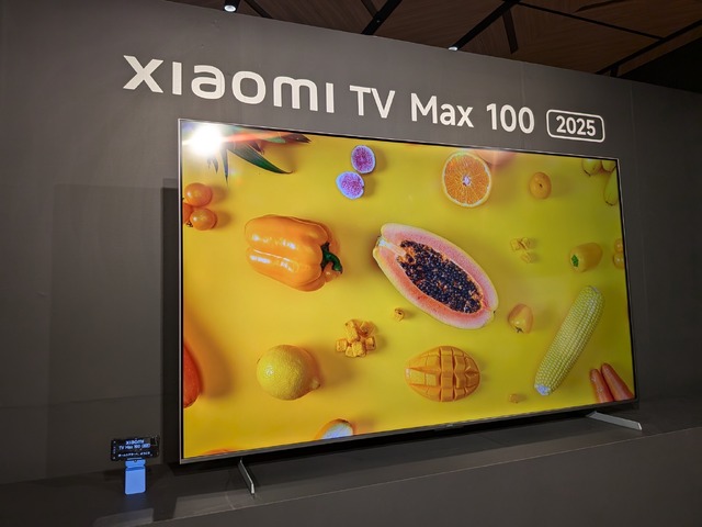 シャオミ、100インチ4Kテレビを破格の29万円で発売。早割28万8800円