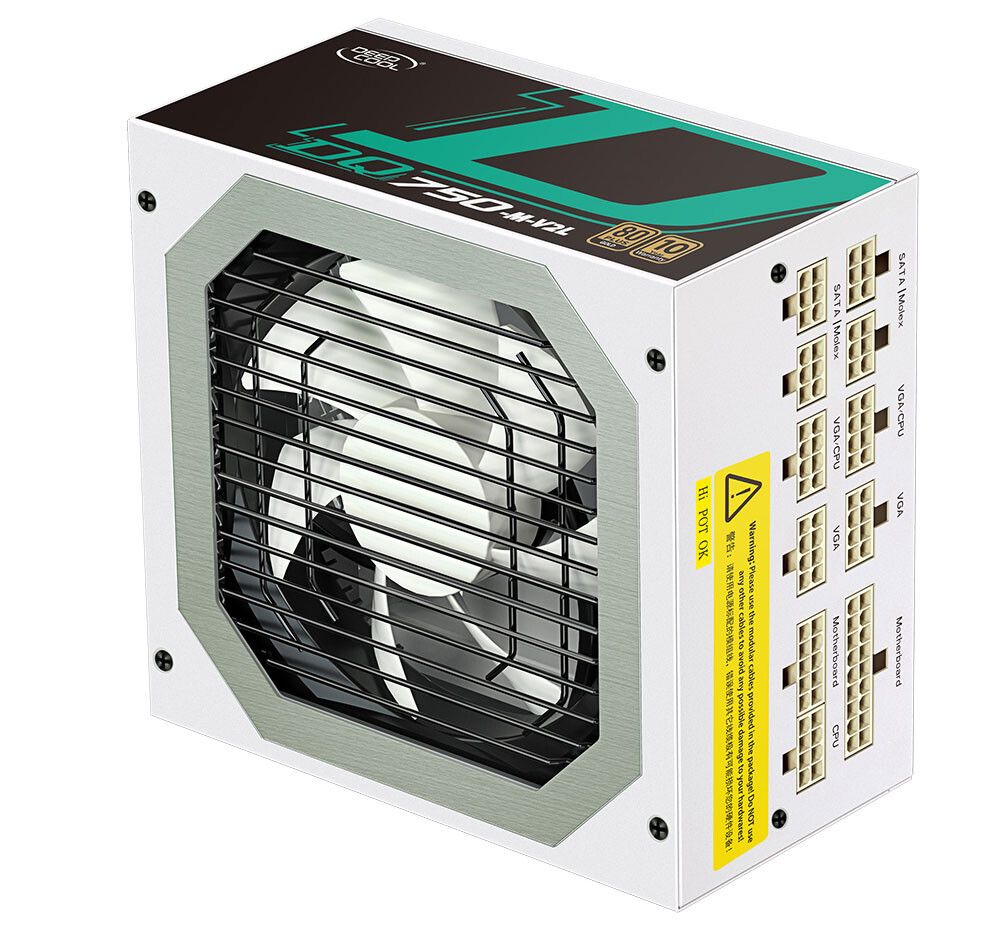 DeepCool Intros White Variants of its DQ-M V2L Power Supplies