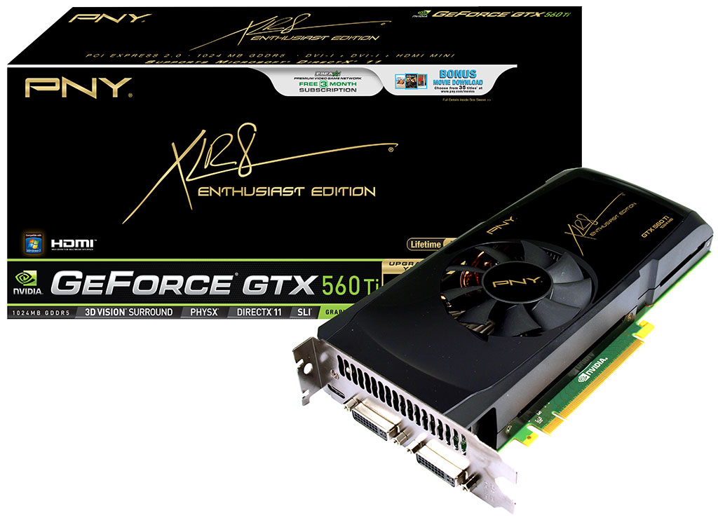 PNY Introduces XLR8 GeForce GTX 560 Ti Graphics Card | TechPowerUp